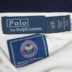 مملوكة مسبقًا Polo Ralph Lauren White Jersey The Championships Dress XS