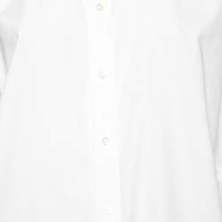 مملوكة مسبقًا Polo Ralph Lauren White Cotton Boyfriend Fit Shirt L