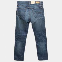 Pre Owned Polo Ralph Lauren Navy Blue Denim Jeans S