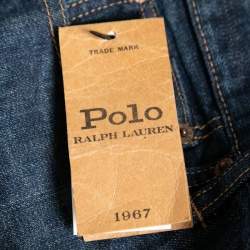 Pre Owned Polo Ralph Lauren Navy Blue Denim Jeans S