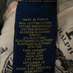 Pre Owned Polo Ralph Lauren Blue Denim Distressed Jeans S Waist 28" 