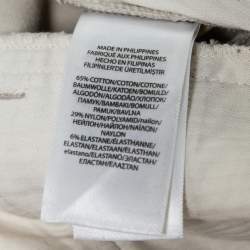 مملوكة مسبقًا Polo Ralph Lauren Grey Cotton Tailored Trousers L 