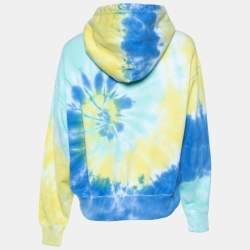 مملوكة مسبقًا Polo Ralph Lauren Multicolor Tie-Dye Printed Cotton Hoodie S
