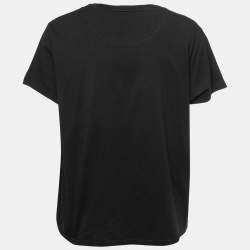 Pre Owned Polo Ralph Lauren Black Cotton Crew Neck T-Shirt XXL