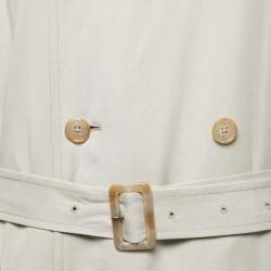Pre Owned Polo Ralph Lauren Beige Lyocell Trench Coat XL