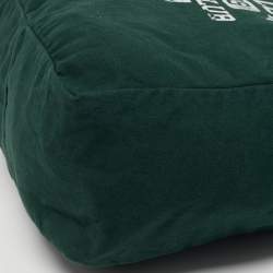 مملوكة مسبقًا حقيبة بولو رالف لورين قماش أخضر بطباعة الشعار