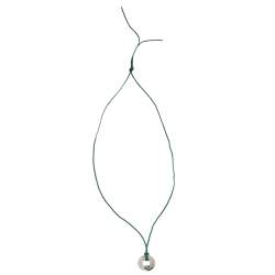 Pomellato 67 Sterling Silver Pendant Cord Necklace