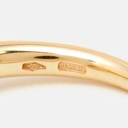 Pomellato M'ama Non M'ama Moonstone Sapphire 18k Rose Gold Ring Size 52