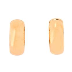 Pomellato Iconica 18K Rose Gold Hoop Earrings