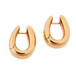 Pomellato Iconica 18K Rose Gold Hoop Earrings