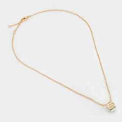 Pomellato Nudo Parsiolite 18k Rose Gold Necklace