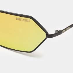 Poppy Lissiman Multicolor/Black Mirror RAZR Shield Sunglasses
