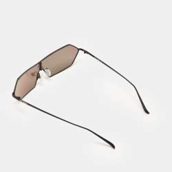 Poppy Lissiman Multicolor/Black Mirror RAZR Shield Sunglasses