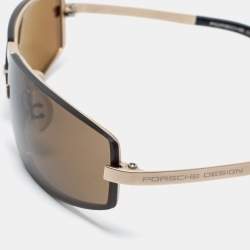 Pre Owned Porsche Design Black P'8579 Square Sunglasses