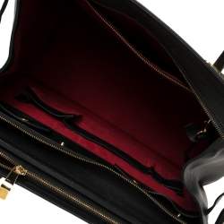 مملوكة مسبقًا Porsche Design Black Leather Front Pocket Tote