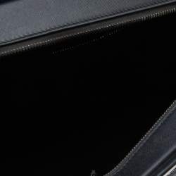 Porsche Design Black Leather Medium Twin Satchel
