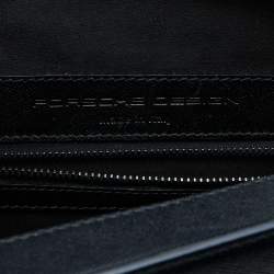 Porsche Design Black Leather Medium Twin Satchel