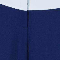 Prabal Gurung Navy Tuxedo Wide Leg Pants M