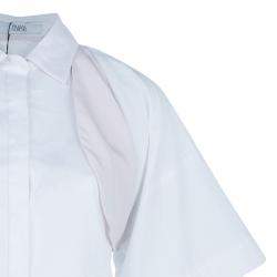 Prabal Gurung Oversized Button Shirt Top S