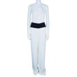 Prabal Gurung Wide Leg Tuxedo Pants M