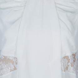 مملوكة مسبقًا توب برابال غورونغ  بلا أكمام مزين بدانتيل أبيض S