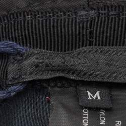 Prada Black Camera Printed Nylon Bucket Hat M