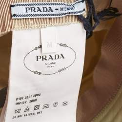 Prada Mint Green Re-Nylon Bucket Hat M