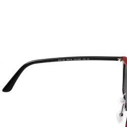 Prada Red/Grey SPR 19U Cat Eye Sunglasses