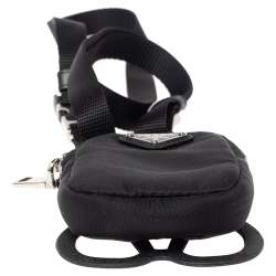 Prada Black Nylon Cellphone Case