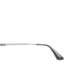 Prada Silver Tone/Grey SPR64T Gradient Oval Sunglasses