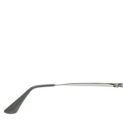 Prada Silver Tone/Grey SPR64T Gradient Oval Sunglasses