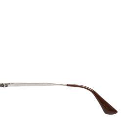 مملوكة مسبقًا Prada Brown Tortoise SPR53U Gradient Aviator Sunglasses
