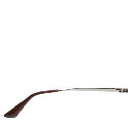 مملوكة مسبقًا Prada Brown Tortoise SPR53U Gradient Aviator Sunglasses