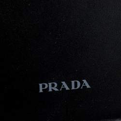Prada Black Crystal Embellished Suede iPhone 12 And 12 Pro cover