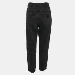 Pre Owned Prada Black Washed Denim Jeans M Waist 29"