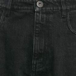 Pre Owned Prada Black Washed Denim Jeans M Waist 29"