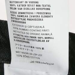 Pre Owned Prada Black Washed Denim Jeans M Waist 29"