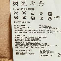 Pre Owned توب برادا حرير ساتان بيج بكسرات مقاس كبير