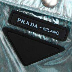 Pre Owned Prada Polyamid Tapered Pants 38