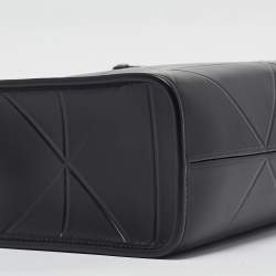 Prada Black Soft Calf Leather Medium Symbole Tote