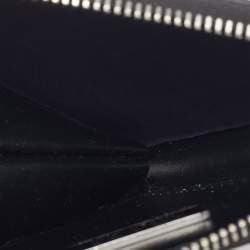 Prada Black Leather Triangle Pouch
