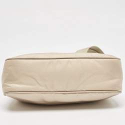 Prada Beige Nylon Re-Edition 2005 Shoulder Bag