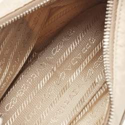 Prada Beige Nylon Re-Edition 2005 Shoulder Bag