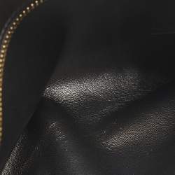 Prada Black Leather Medium Aimee Shoulder Bag