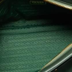 Pre Owned حقيبة كتف برادا بوني متوسطة جلد حكيم