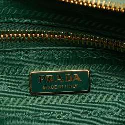 Pre Owned حقيبة كتف برادا بوني متوسطة جلد حكيم