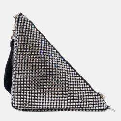 مملوكة مسبقًا حقيبة برادا كريستالات مثلثية سوداء