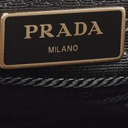 مملوكة مسبقًا Prada Medium Dark Beige Saffiano Lux Leather Tote