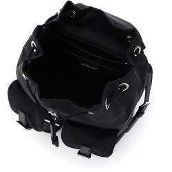Pre Owned Prada Black Nappa Nylon Backpack