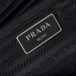 Pre Owned Prada Black Nappa Nylon Backpack